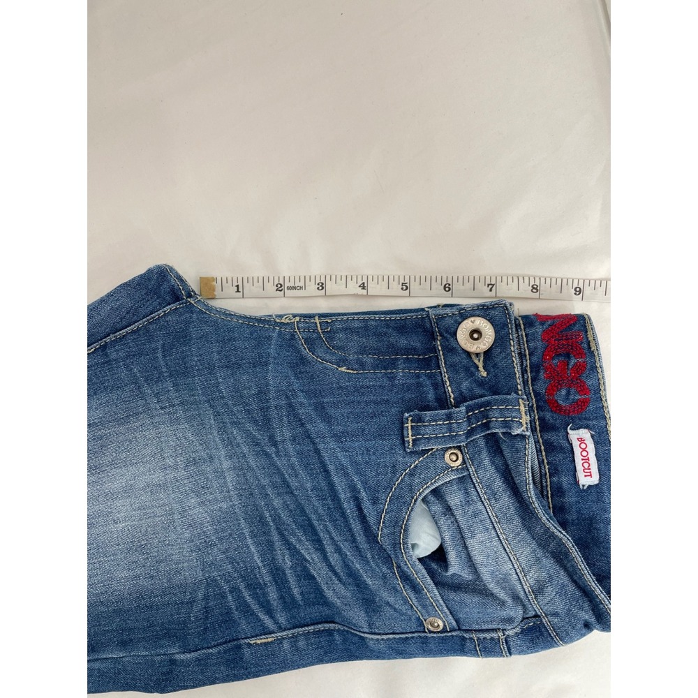 Junior’s Blue Bootcut Jeans - Bongo - Picture 9 of 11